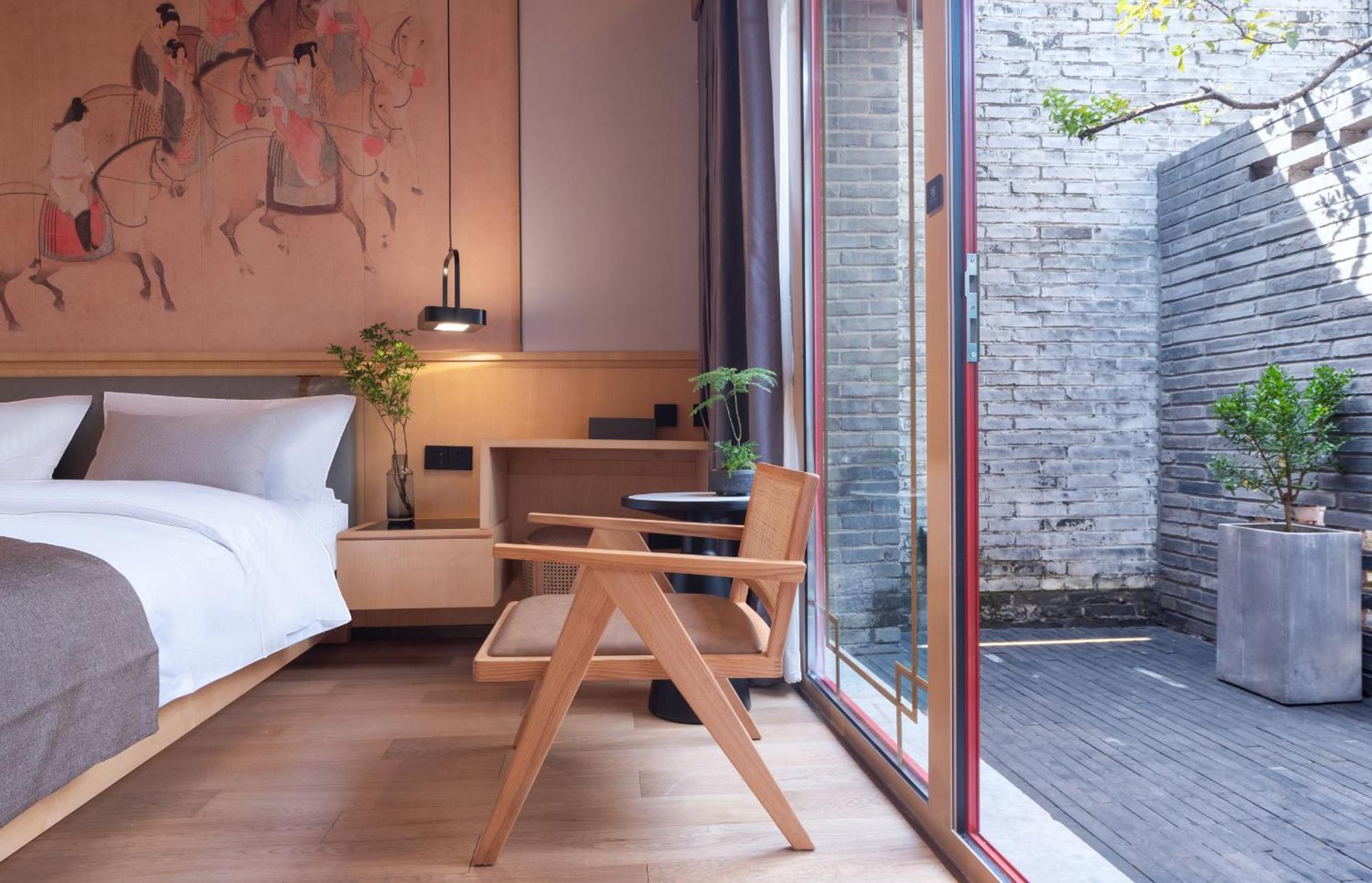 Xinxiang Yayuan Beijing Sihe Courtyard With Sky Garden Terrace Near Tiananmen Square Forbidden City Wangfujing Pedestrian Street And The Subway ภายนอก รูปภาพ