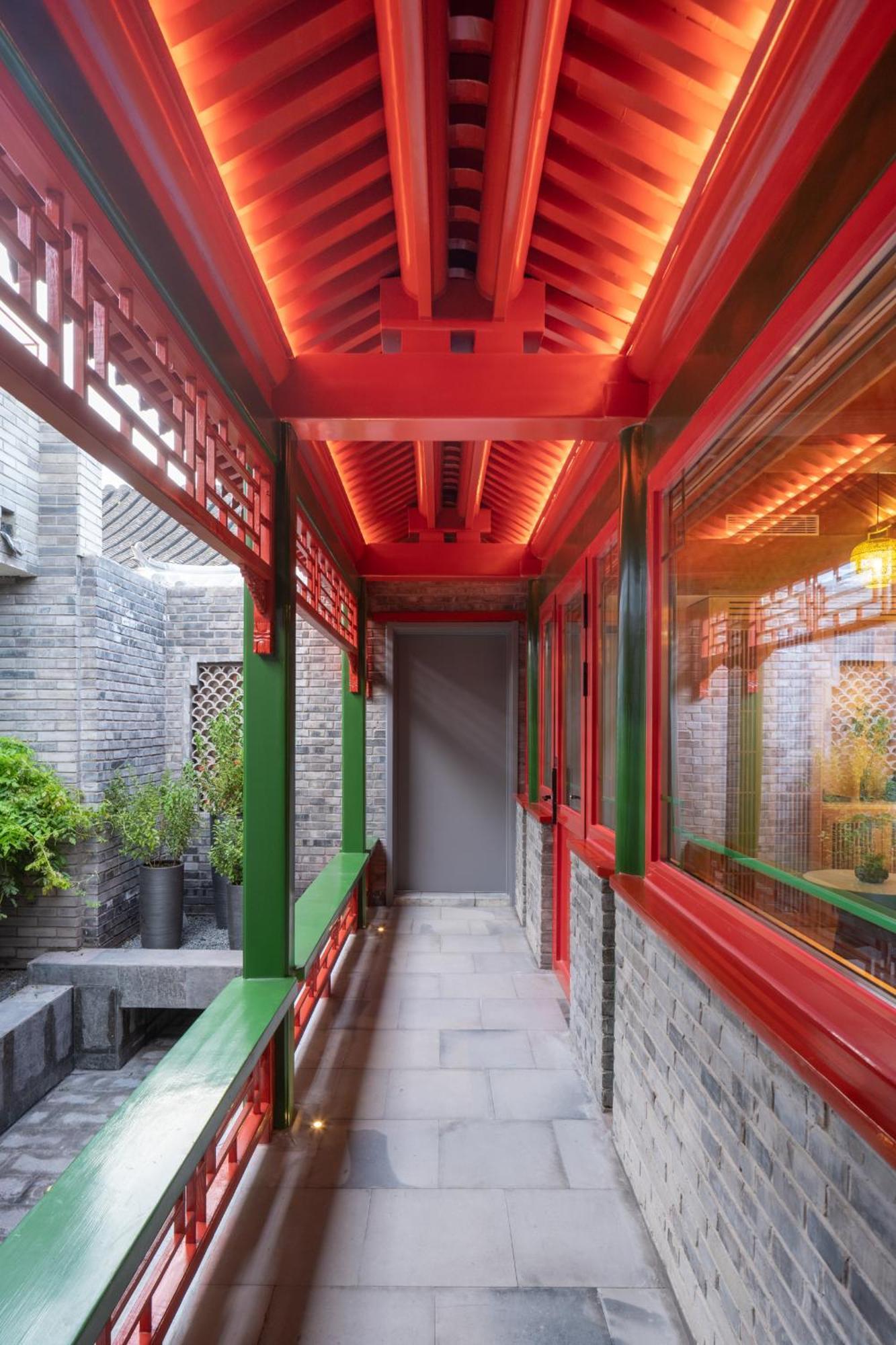 Xinxiang Yayuan Beijing Sihe Courtyard With Sky Garden Terrace Near Tiananmen Square Forbidden City Wangfujing Pedestrian Street And The Subway ภายนอก รูปภาพ