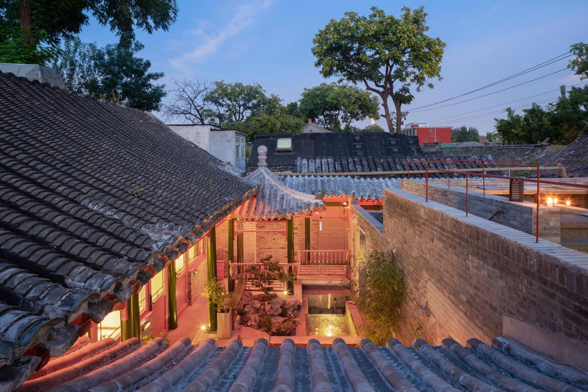 Xinxiang Yayuan Beijing Sihe Courtyard With Sky Garden Terrace Near Tiananmen Square Forbidden City Wangfujing Pedestrian Street And The Subway ภายนอก รูปภาพ